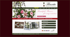 Desktop Screenshot of fleurette-florist.co.uk